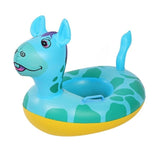 Animal de dibujos animados Bebé Asiento de la Piscina Anillo de Natación de Seguridad Inflable con Asa Agua Diversión Juguetes de la Piscina Entrenador de Ayuda Barco Flotador de Playa
