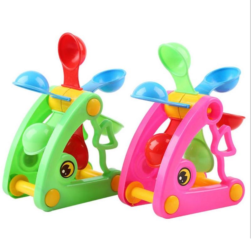 Los niños del verano molino de agua rueda de agua juguetes piscina jugar arena agua playa cavar juguetes divertido al aire libre playa arena jugar juguetes para niños
